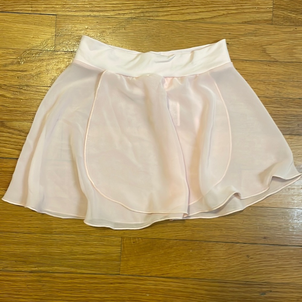 Capezio Girls Ballet Pull On Skirt Chiffon Pink Child I